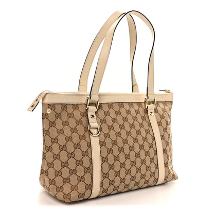 Gucci Monogram Medium Abbey Tote Off White 3 of 10