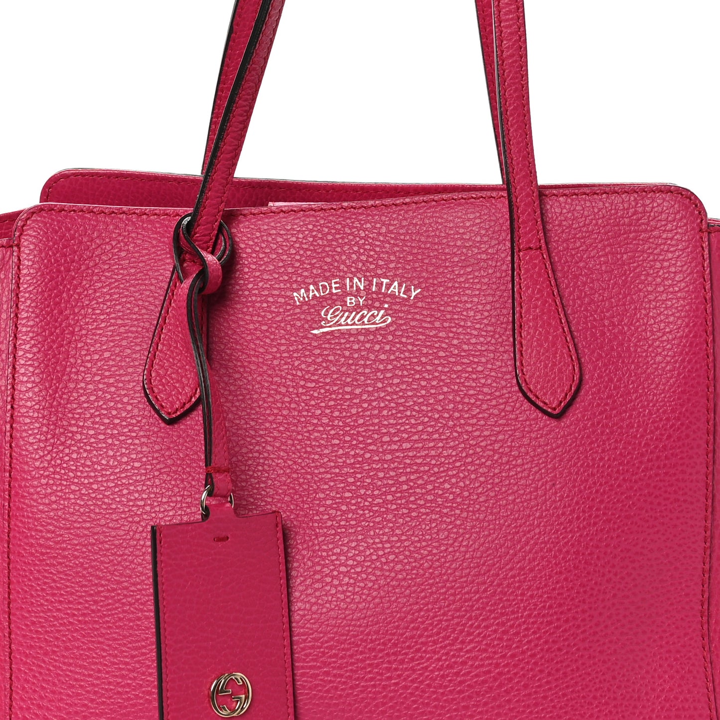 Dollar Calfskin Small Swing Tote Blossom