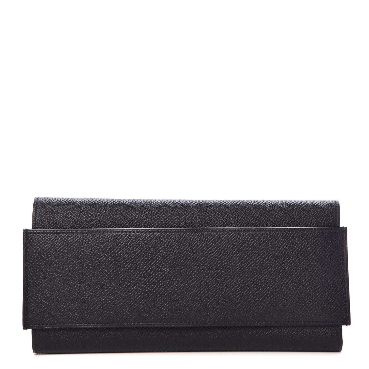 Hermes Epsom Passant Long Wallet Black 1 of 11