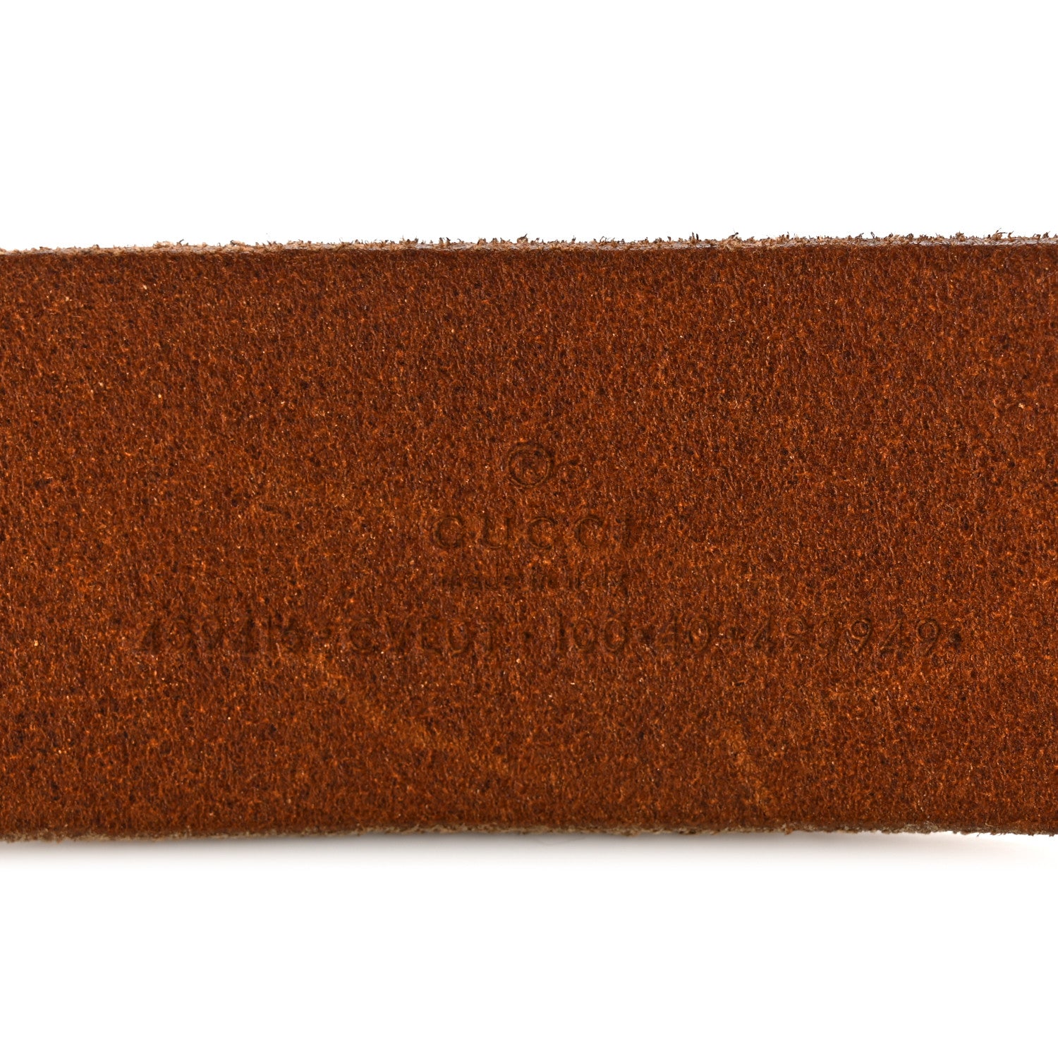 Gucci Faded Calfskin Double G 40mm Belt 100 40 Cuir 5 of 10