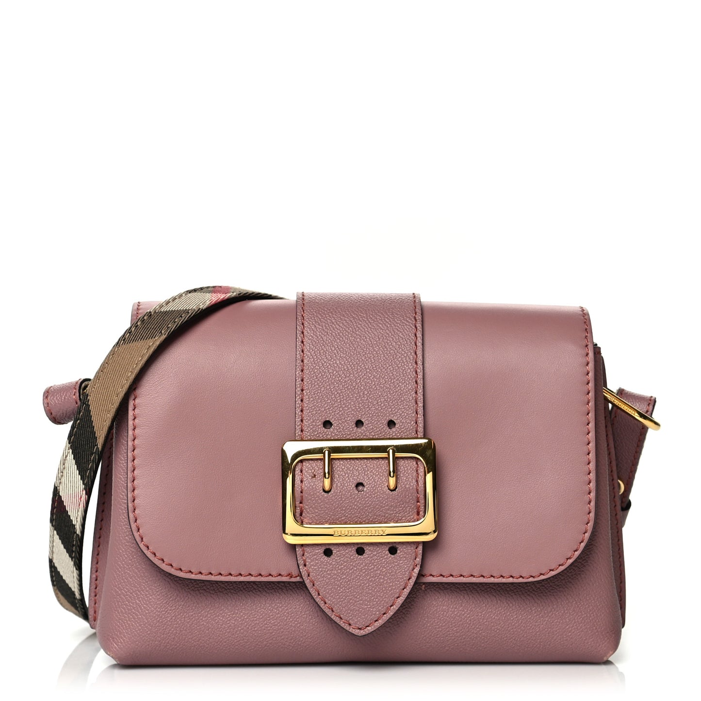 Soft Grain Calfskin Small Medley Crossbody Dusty Pink