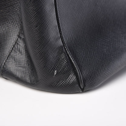 Prada Saffiano Large Galleria Double Zip Tote Black 13 of 22
