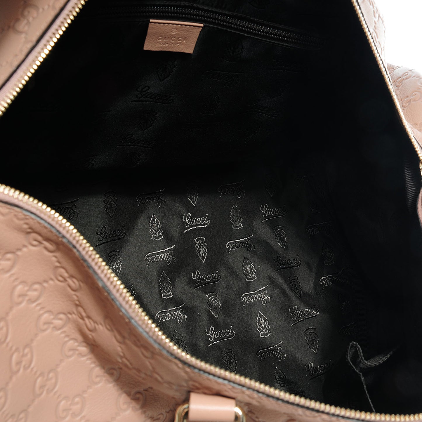 Guccissima Medium Carry On Duffle Antique Rose