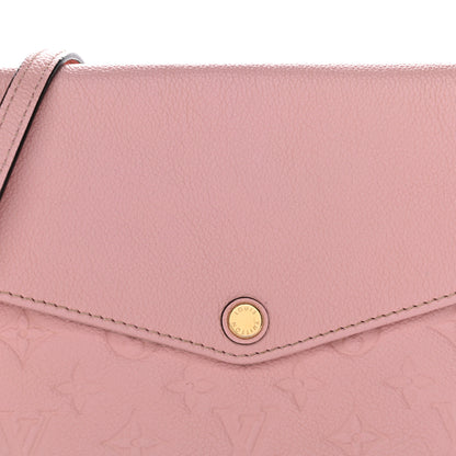 Louis Vuitton Empreinte Twice Rose Ballerine 8 of 15