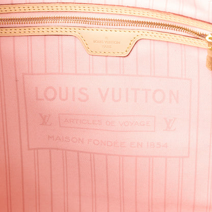 Louis Vuitton Damier Azur Tahitienne Neverfull MM 8 of 14