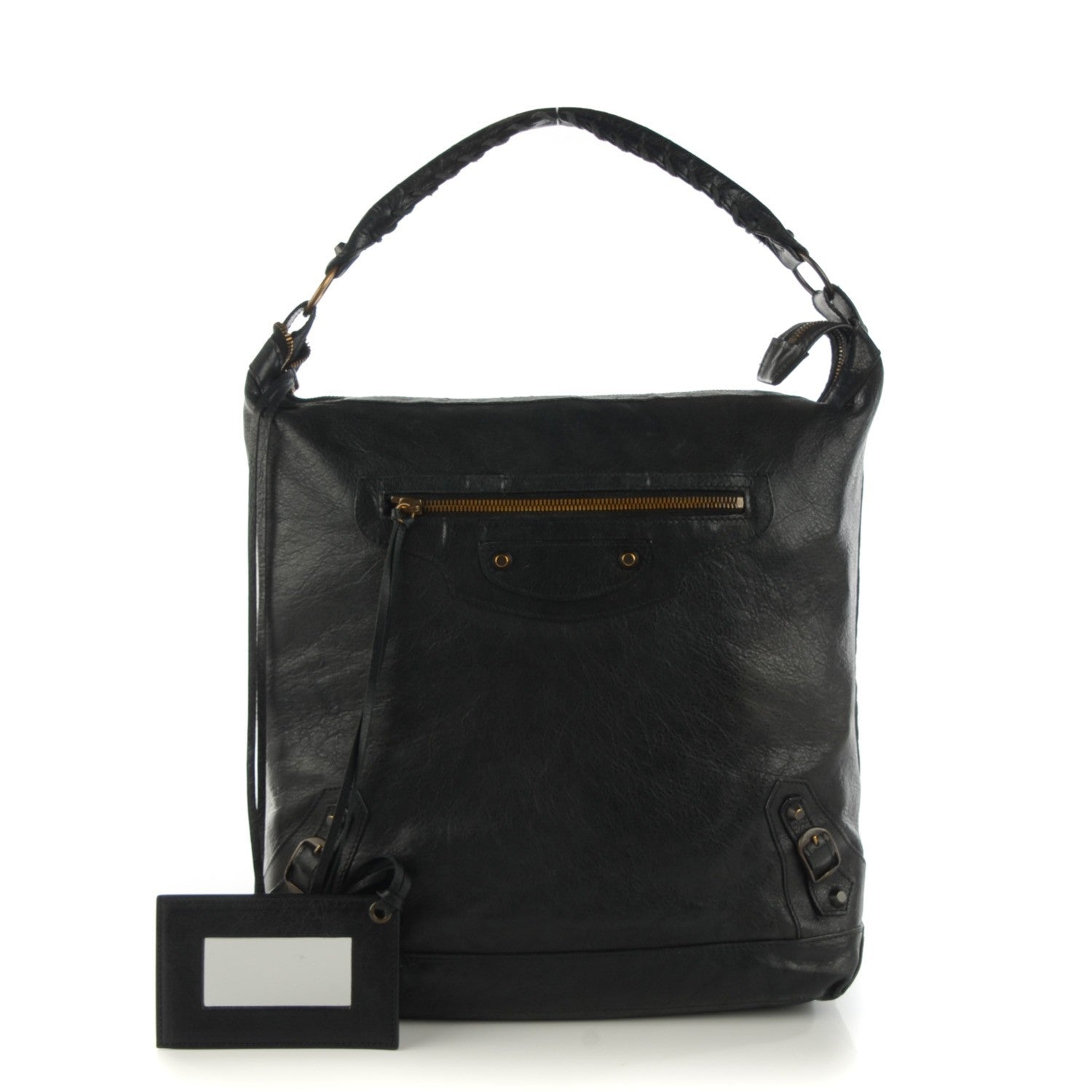 Balenciaga Agneau Classic Hardware Day Hobo Black 1 of 7