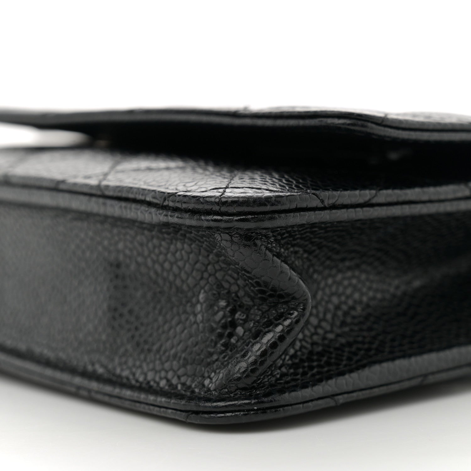 Chanel Caviar Quilted Wallet on Chain WOC Black 10 of 10
