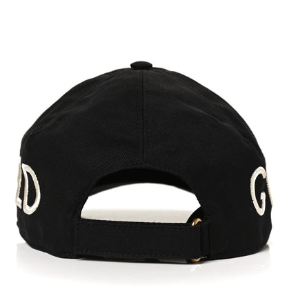Gucci Cotton Loved Gucci Baseball Hat L Black 5 of 8