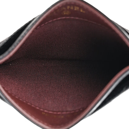 Chanel Caviar Quilted Card Holder Black 5 of 10