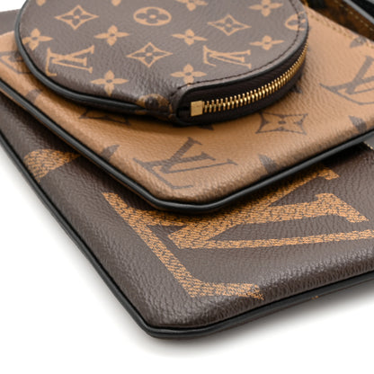 Louis Vuitton Reverse Monogram Giant Trio Pouch 9 of 10