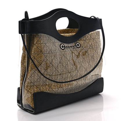 Chanel Calfskin PVC Quilted Chanel 31 Bag Black 3 of 9