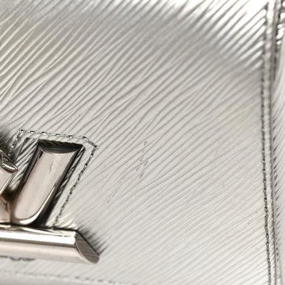 Louis Vuitton Epi Twist Shoulder Bag PM Argent 12 of 14