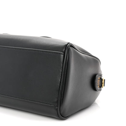 Celine Smooth Calfskin Triomphe Small Boston Bag Black 10 of 11