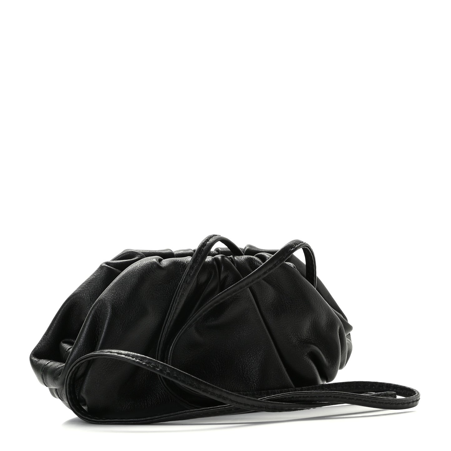 Butter Calfskin Coin Purse Black