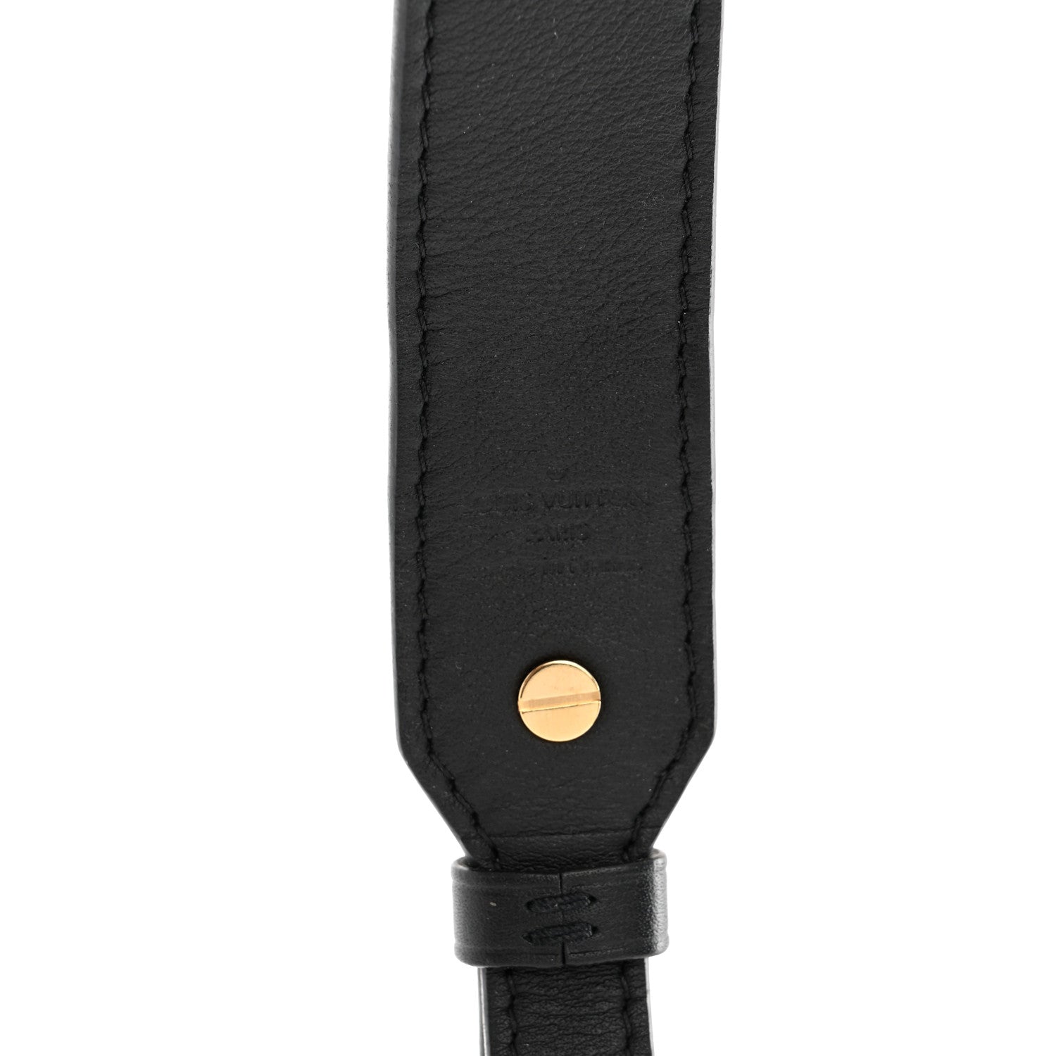 Louis Vuitton Monogram Bandouliere Shoulder Strap XL Black 3 of 4