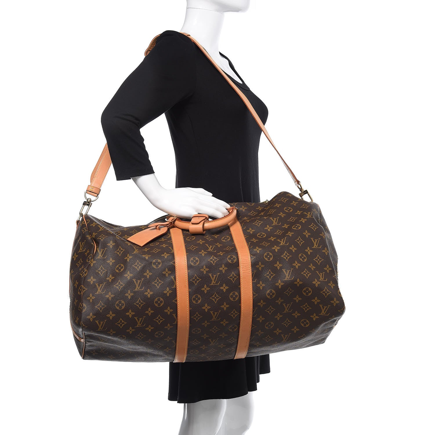 Louis Vuitton Monogram Keepall Bandouliere 55 2 of 27