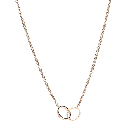 Cartier 18K Yellow Gold Interlocking LOVE Necklace 1 of 5