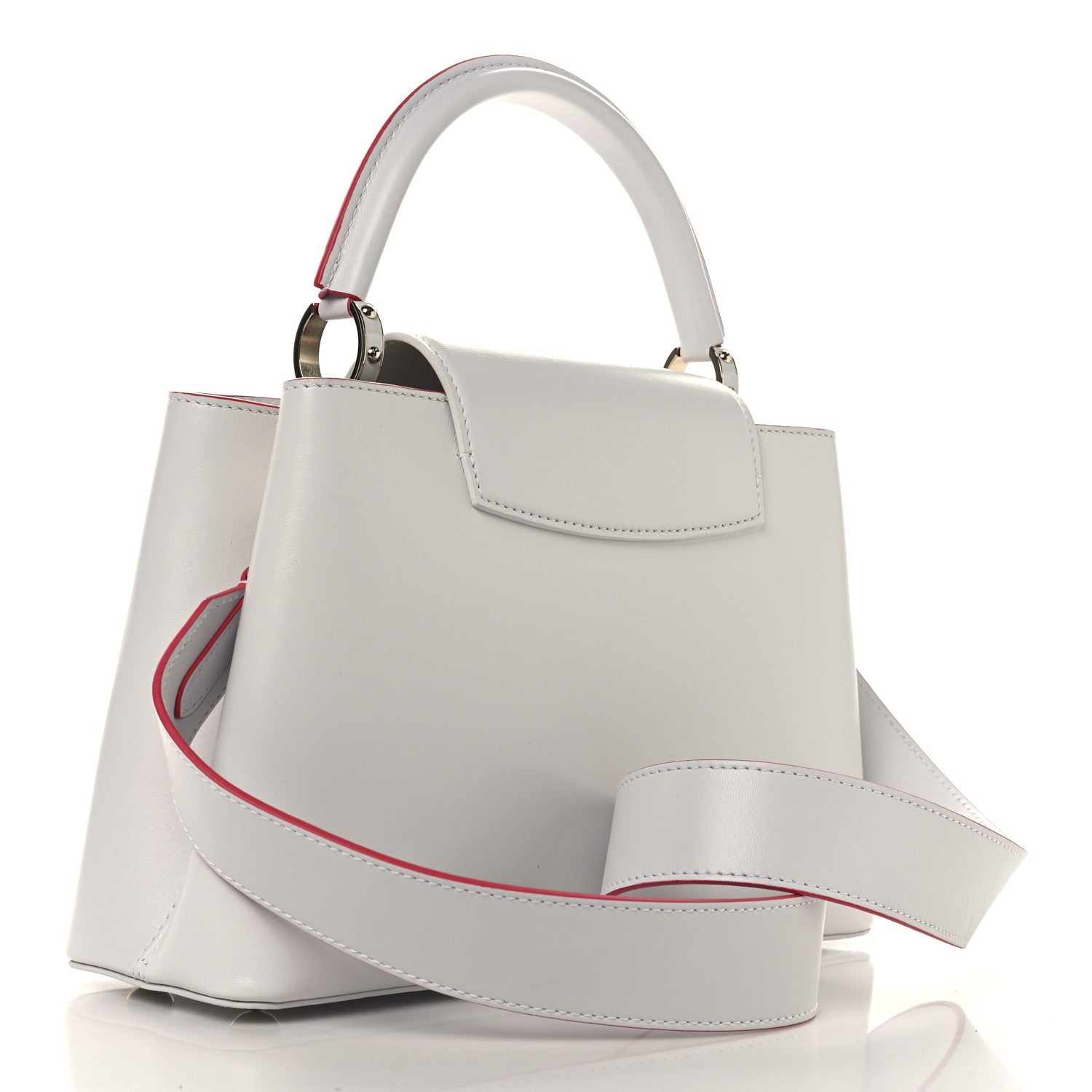 Louis Vuitton Lambskin Beatriz Milhazes Artycapucines PM White Multicolor 2 of 8