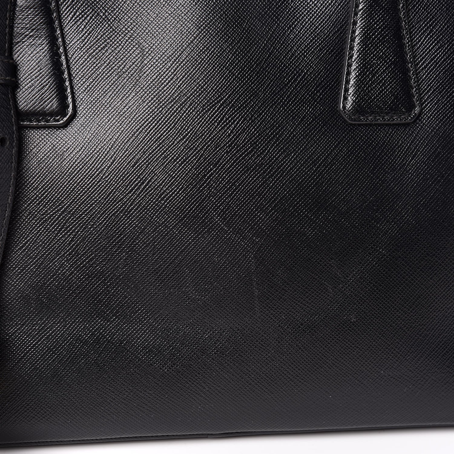 Prada Saffiano Small Galleria Double Zip Tote Black 14 of 20