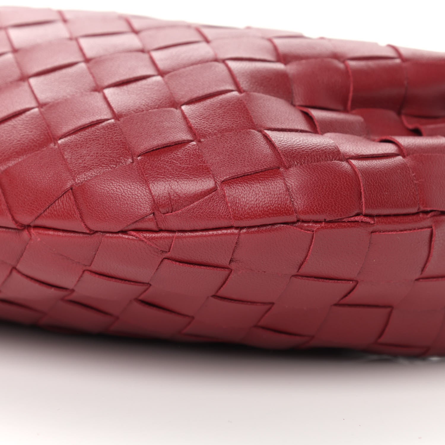 Bottega Veneta Nappa Intrecciato Mini Jodie Dark Red 10 of 10