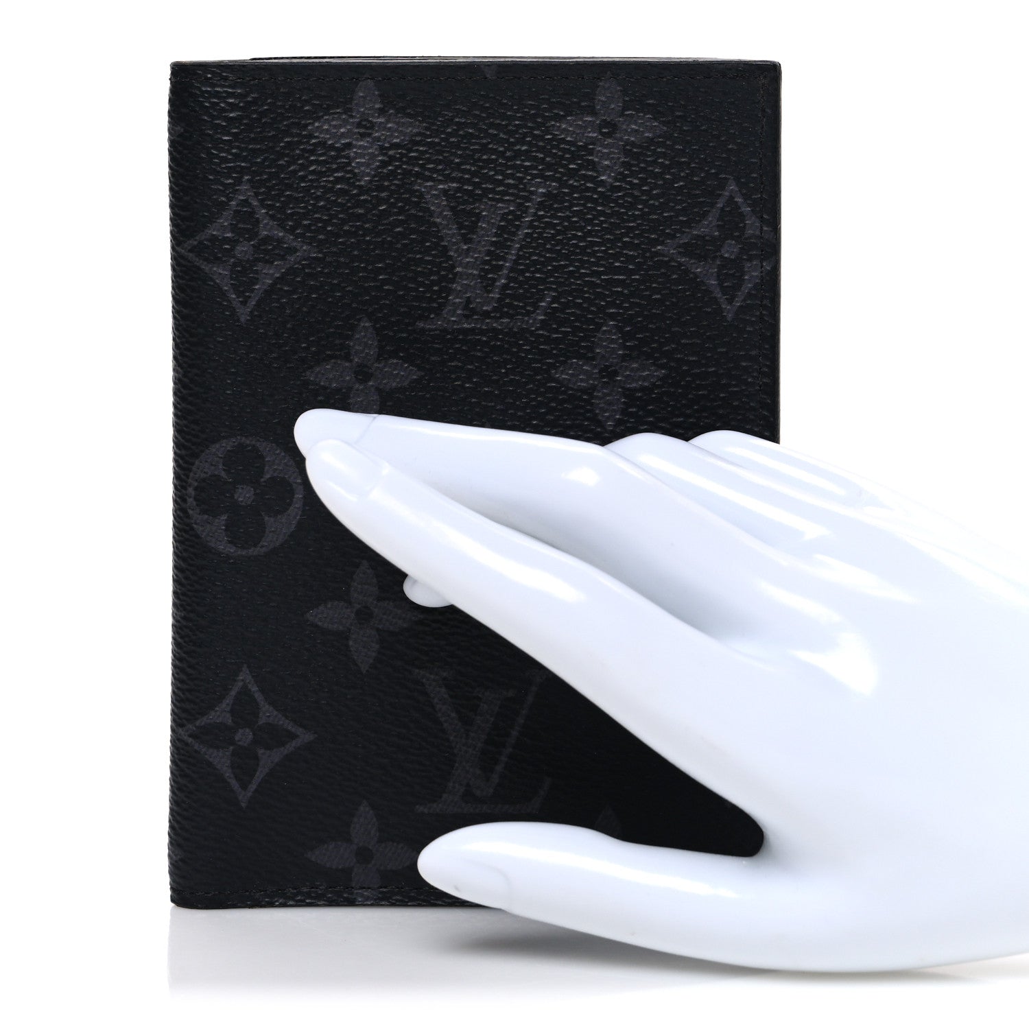 Louis Vuitton Monogram Eclipse Passport Cover 2 of 7