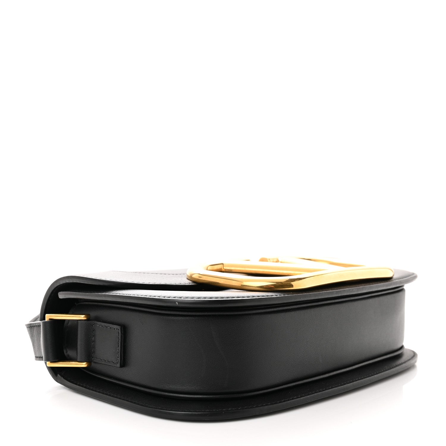 Valentino Garavani Smooth Calfskin Supervee Shoulder Bag Black 4 of 15