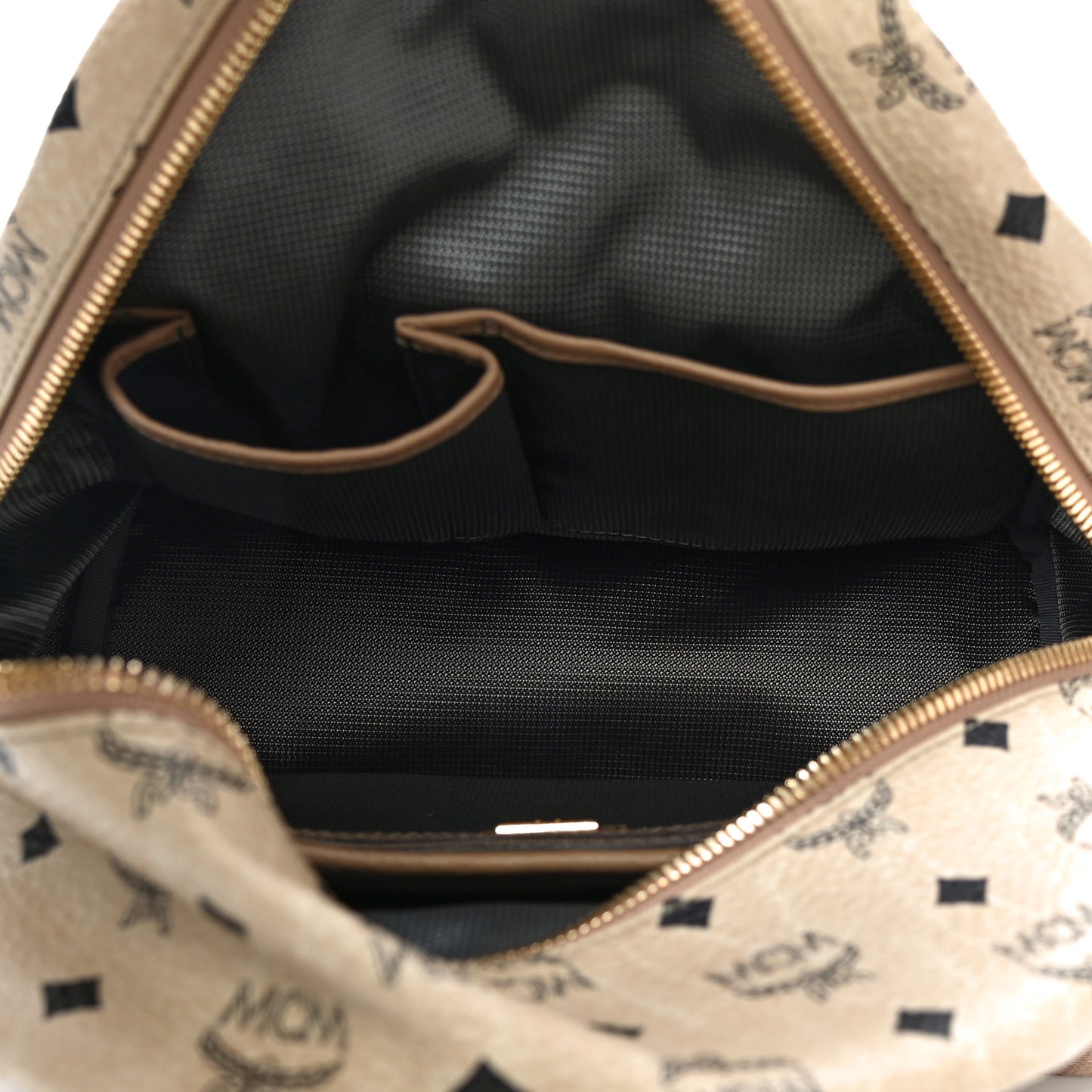 Visetos Small Side Stud Stark Backpack Beige