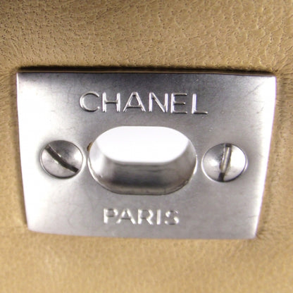 Chanel Patent Quilted Flap Chain Bag Beige 11 of 11