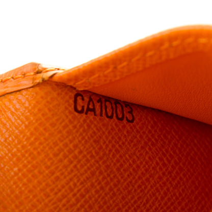 Louis Vuitton Epi Pocket Agenda Cover Mandarin 7 of 7
