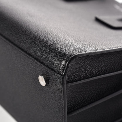 Saint Laurent Grained Calfskin Small Sac De Jour Black 14 of 17