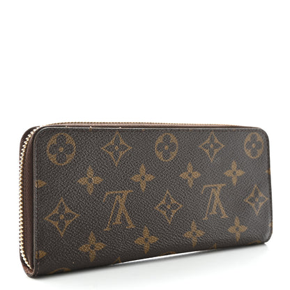 Louis Vuitton Monogram Clemence Wallet Rose Ballerine 3 of 10