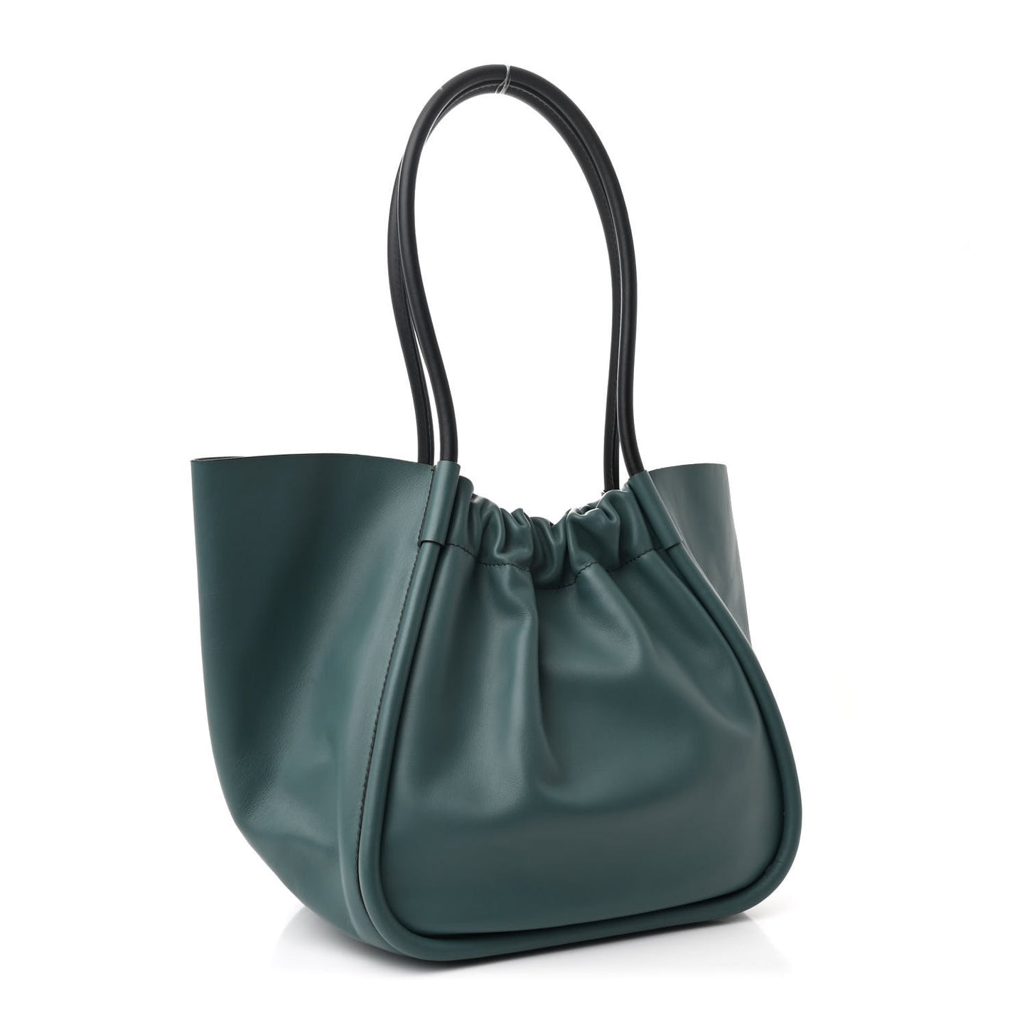 Calfskin Large Ruched Tote Orion