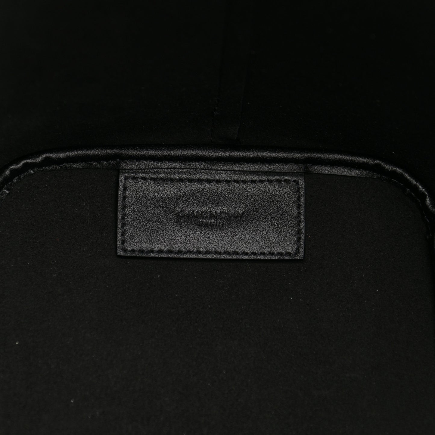Smooth Calfskin Logo Chain Wing Shopper Tote Black White