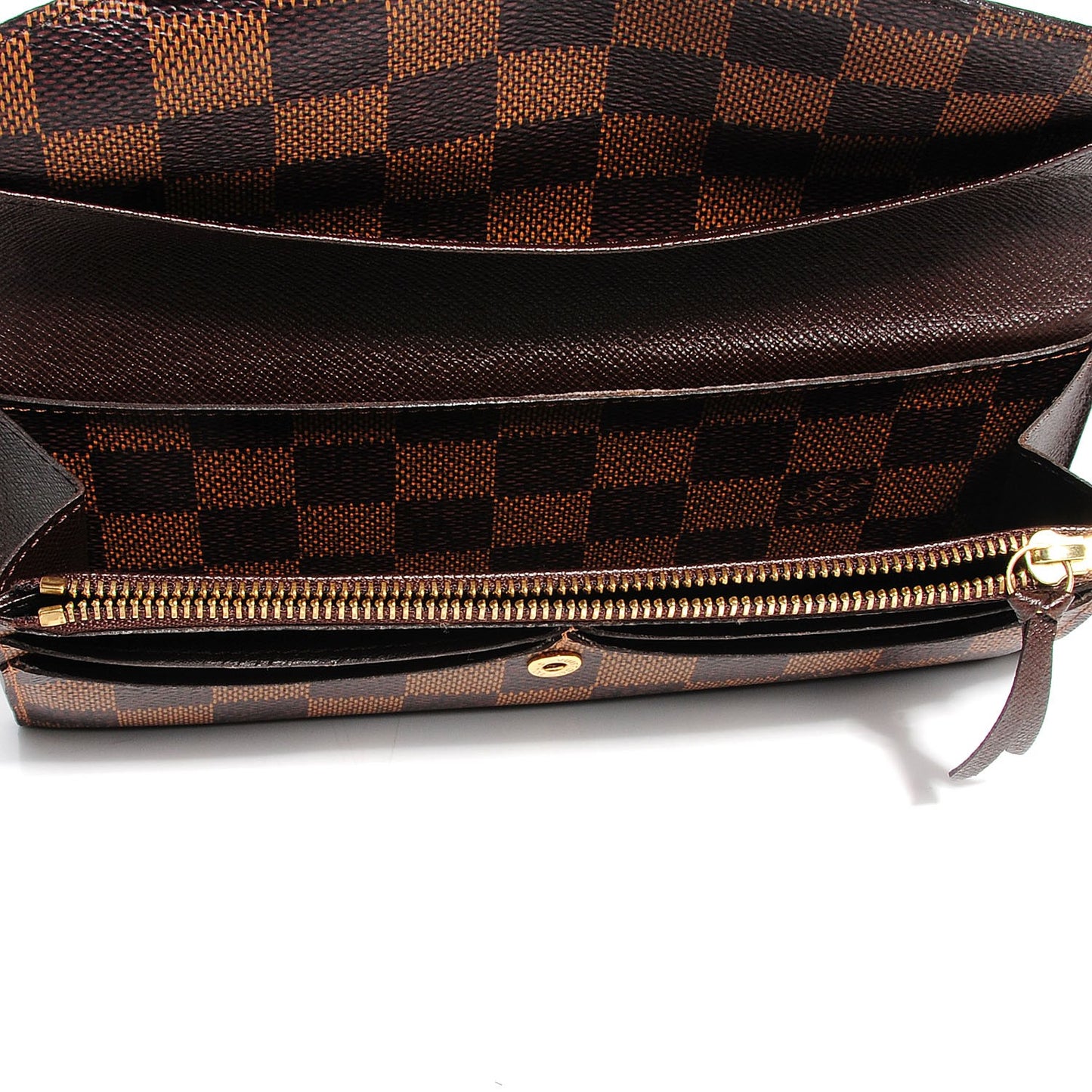 Damier Ebene Emilie Wallet