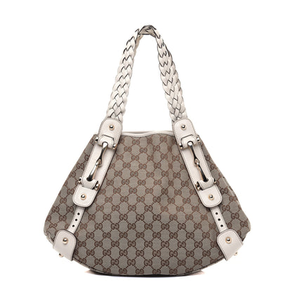 Gucci Monogram Small Pelham Shoulder Bag Off White 1 of 15