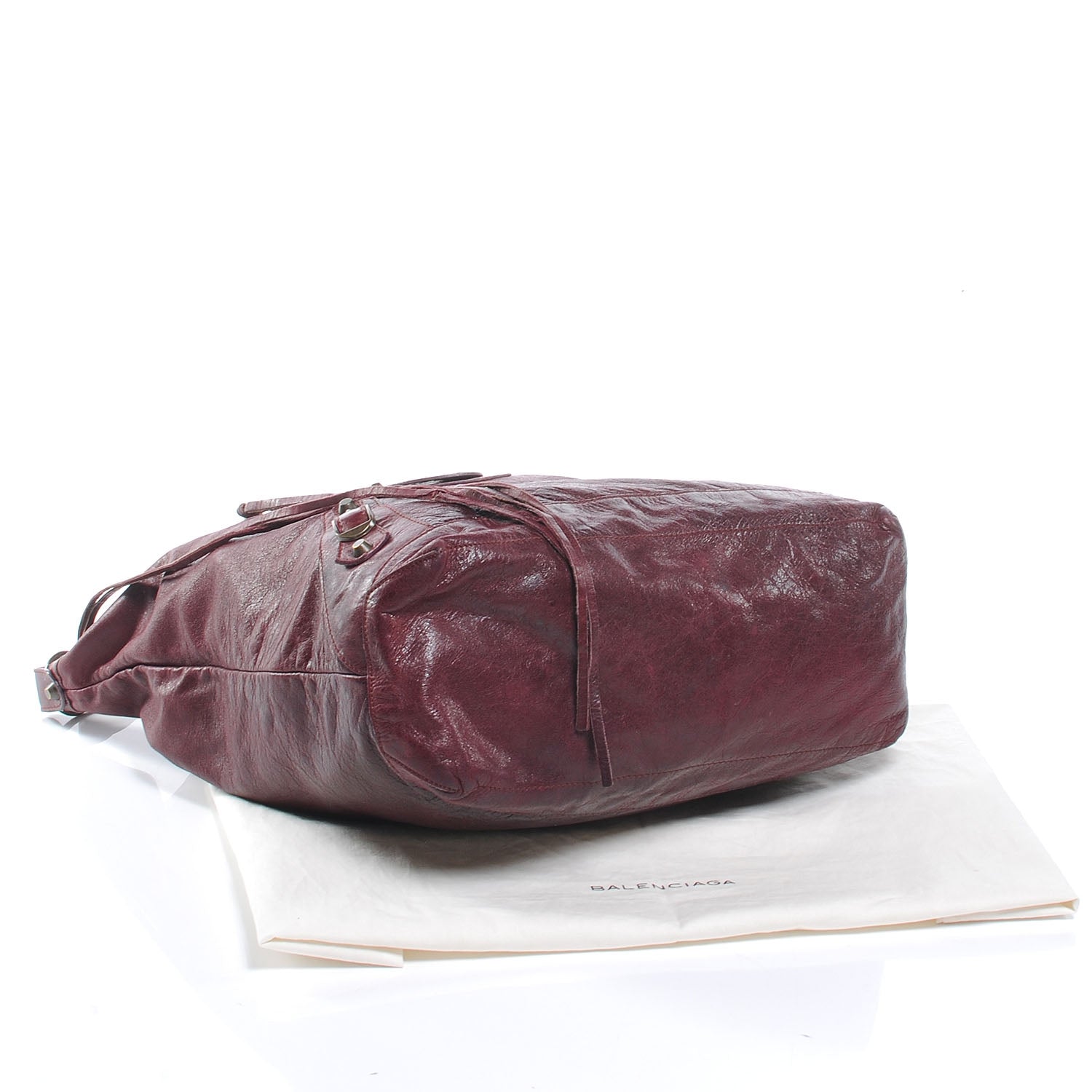 Balenciaga Agneau Day Hobo Bordeaux 4 of 10