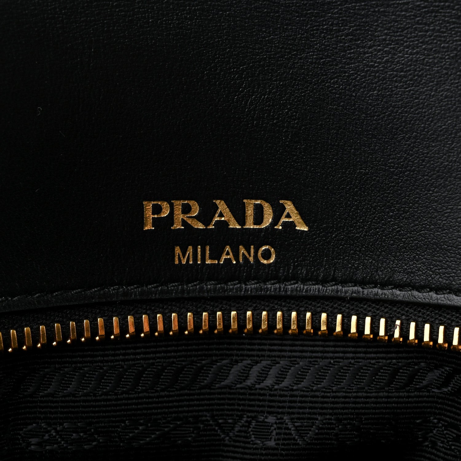 Prada Saffiano Flap Shoulder Bag Black 9 of 10