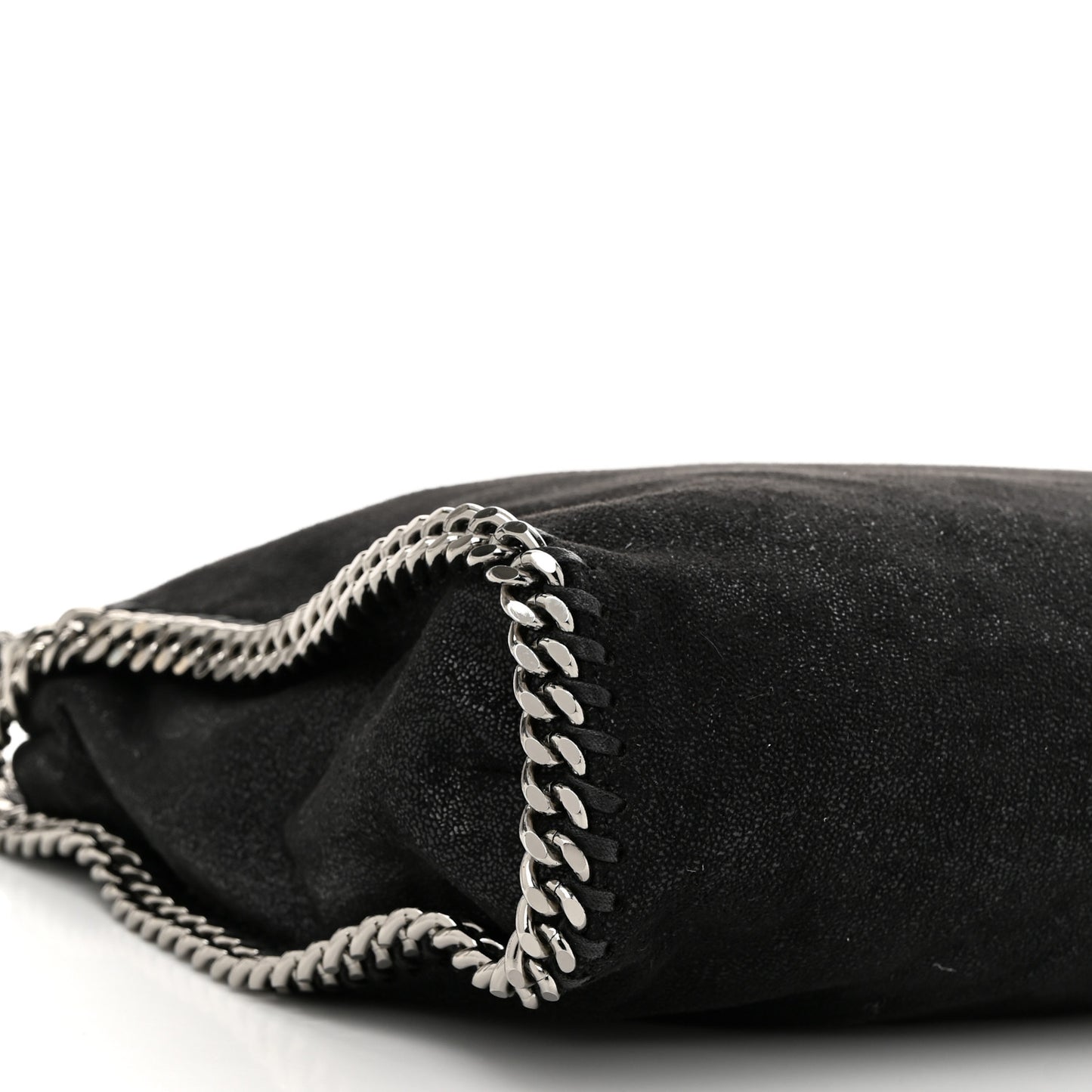 Shaggy Deer Small Falabella Tote Black