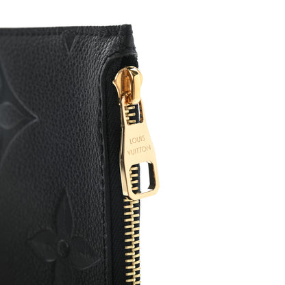 Louis Vuitton Empreinte Monogram Giant Neverfull MM Pochette Black 8 of 8