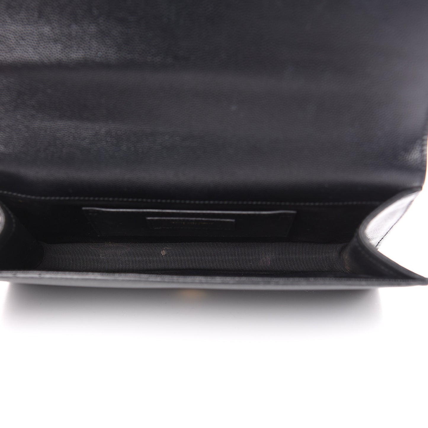 Grain De Poudre Classic Monogram Kate Clutch Black