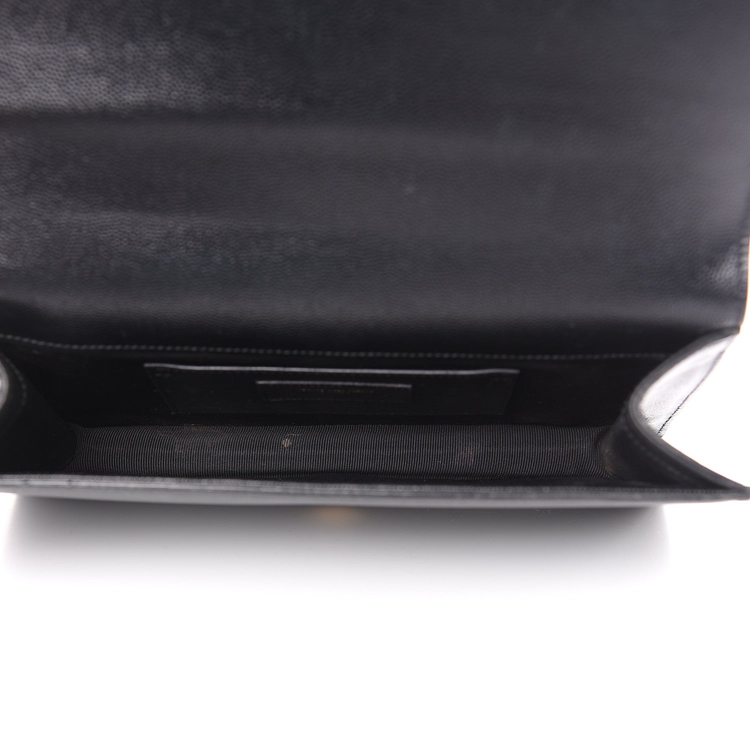 Saint Laurent Grain De Poudre Classic Monogram Kate Clutch Black 5 of 13