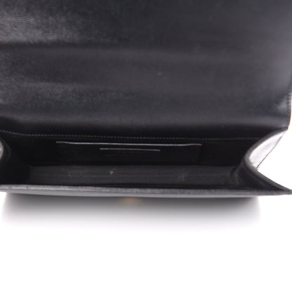 Saint Laurent Grain De Poudre Classic Monogram Kate Clutch Black 5 of 13