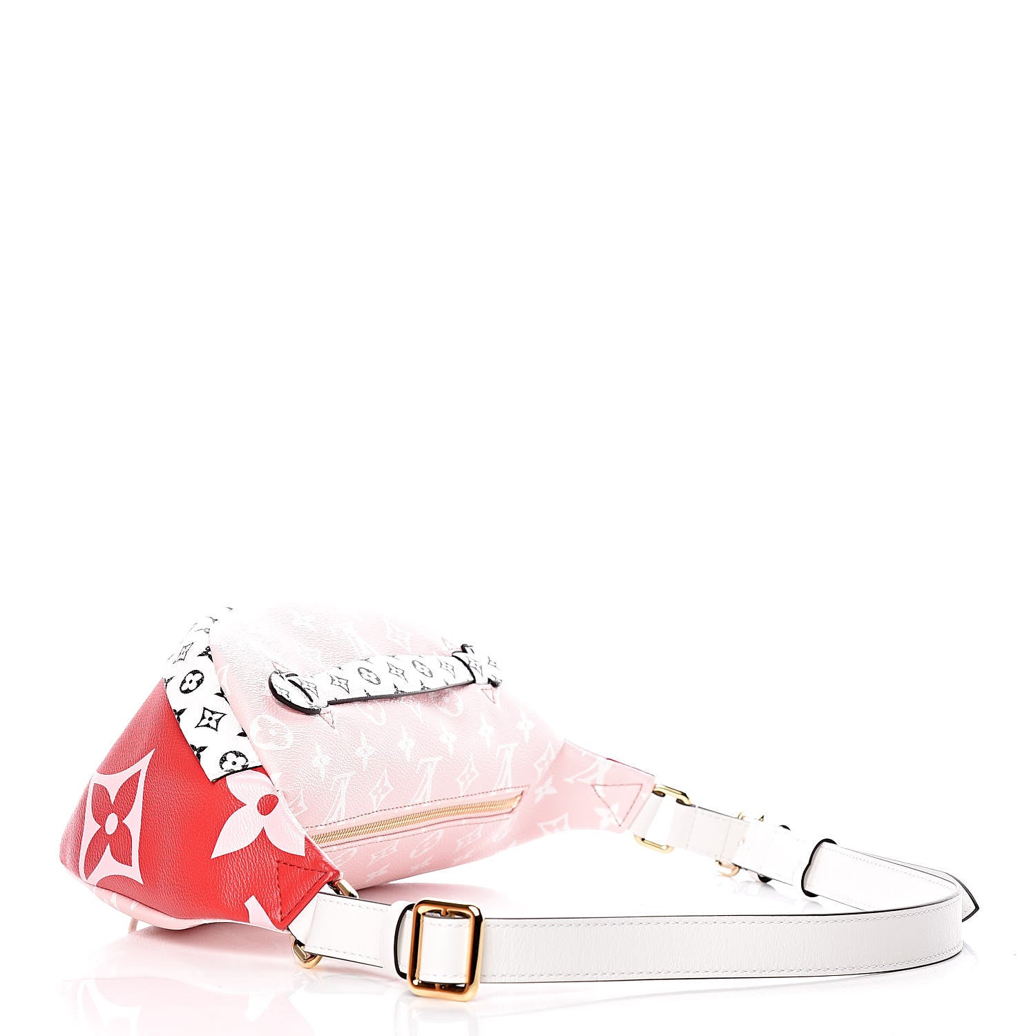 Louis Vuitton Monogram Giant Bumbag Rouge 3 of 13