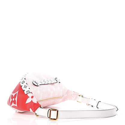 Louis Vuitton Monogram Giant Bumbag Rouge 3 of 13