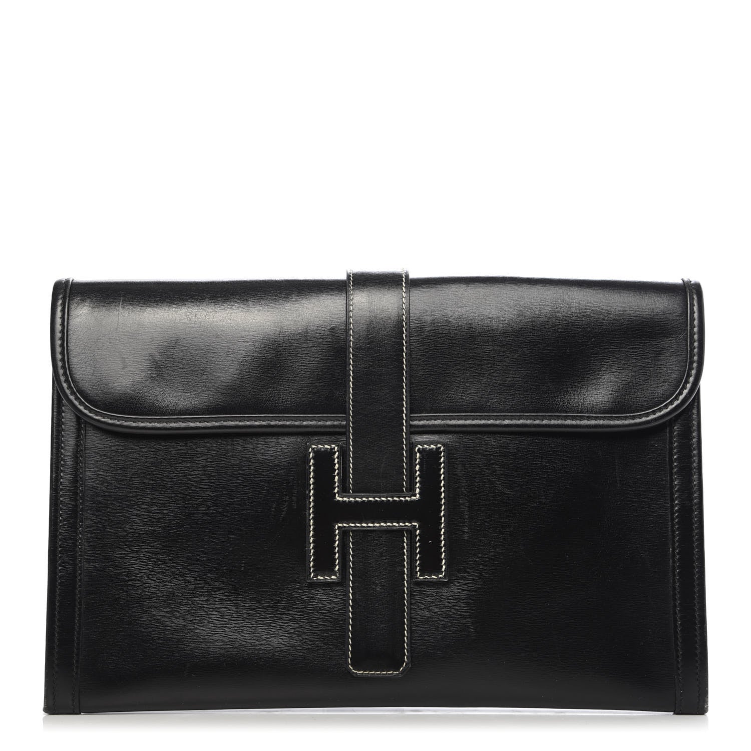 Hermes Box Jige PM Clutch Black 1 of 13