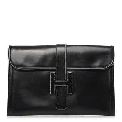 Hermes Box Jige PM Clutch Black 1 of 13