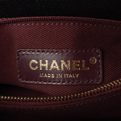 Chanel Caviar Quilted Small Coco Handle Flap Black 6 of 8