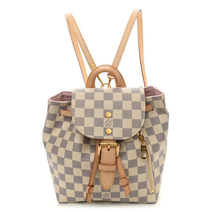 Louis Vuitton Damier Azur Sperone BB Backpack 1 of 9