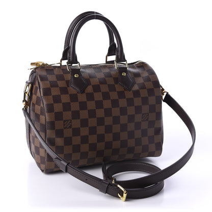 Louis Vuitton Damier Ebene Speedy Bandouliere 25 4 of 11