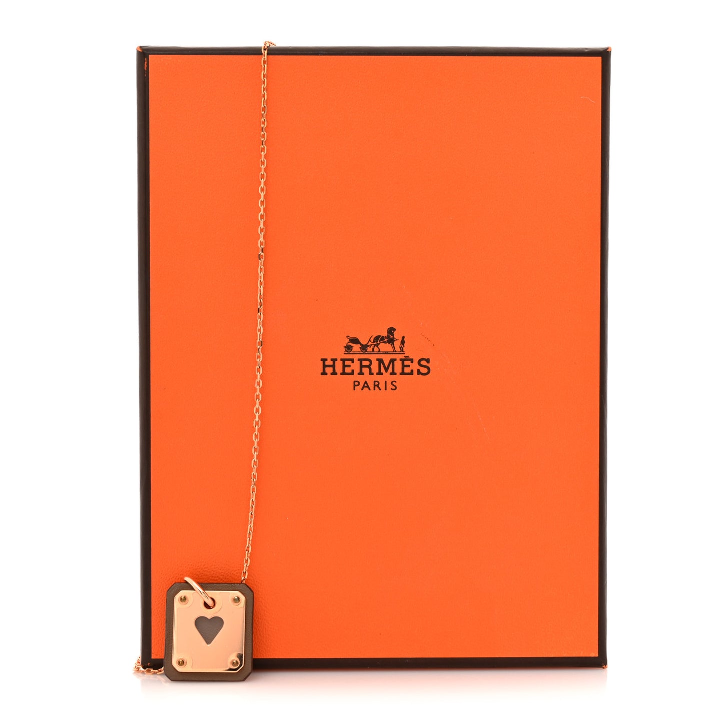 Gold Plated Swift As De Coeur Necklace Etoupe